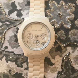 White Michael Kors Watch